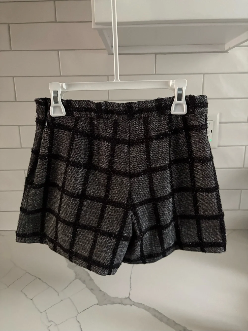 MAYORAL Black and Charcoal Textured Skort